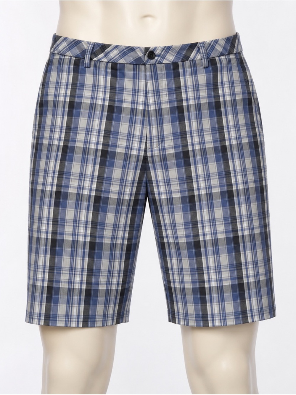 MEN'S ASHWORTH PLAID GOLF SHORTS SZ 38W INSEAM 10.5"